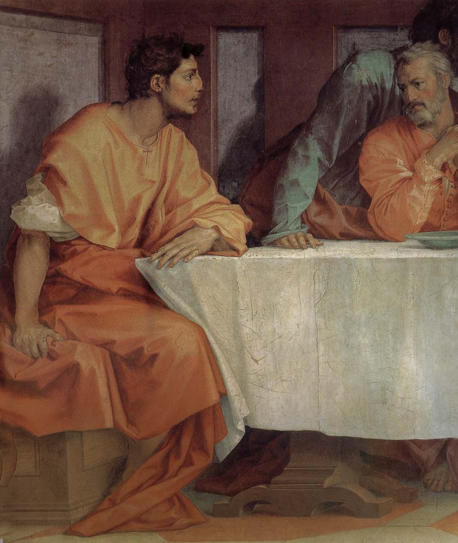 Andrea del Sarto A Part of last supper